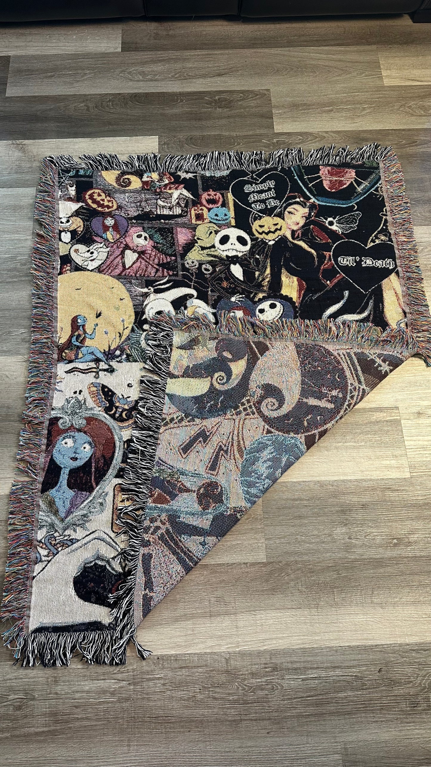 The Nightmare Before Christmas Blanket